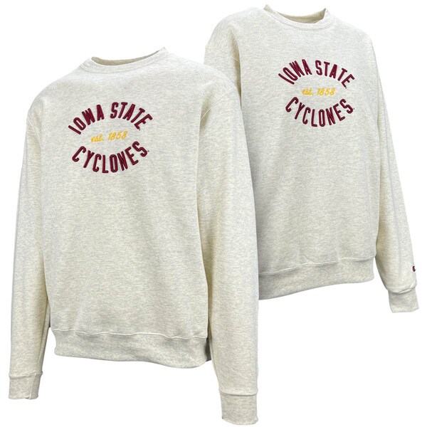 Champion® Iowa State Cyclones Unisex Oatmeal Crewneck